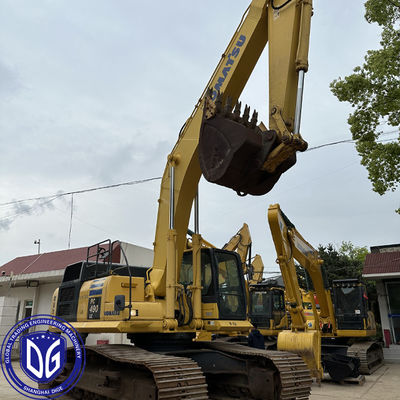 ใช้ Komatsu PC490 เครื่องขุดกรอบ 49 ตัน เครื่องขุดขนาดใหญ่ ของแท้และมี