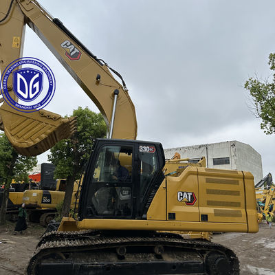 CAT330GC เครื่องขุดไฮดรอลิก Caterpillar ขนาด 30 ตัน 90% เครื่องขุดไฮดรอลิกใหม่ มีคุณสมบัติความปลอดภัยที่ทันสมัย