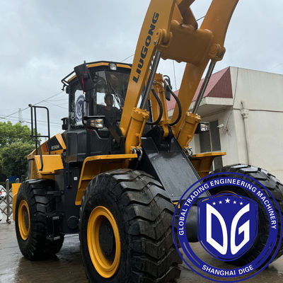 95% Liugong 856H Loader ของจีน คุณภาพดีและอยู่ในสภาพดี