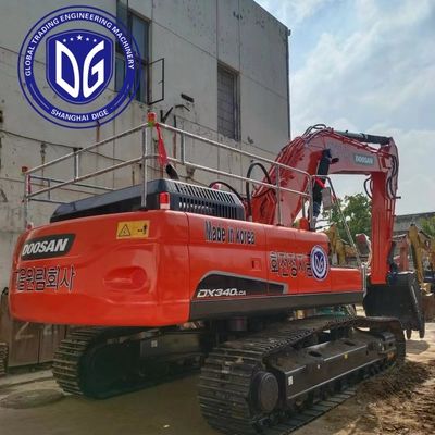 DX340LCA 34t ใช้ Doosan Excavator แท้จากเกาหลี