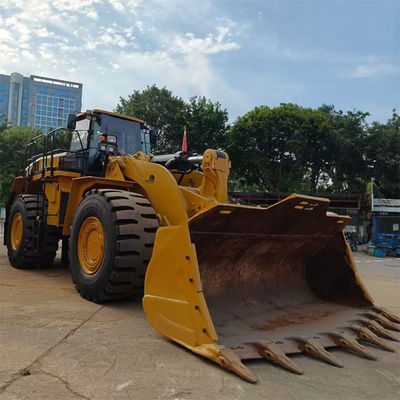 เครื่องบรรทุกของยี่ห้อญี่ปุ่น Caterpillar CAT988K เครื่องบรรทุกที่ใช้สําหรับอุปกรณ์ก่อสร้างของ Caterpillar