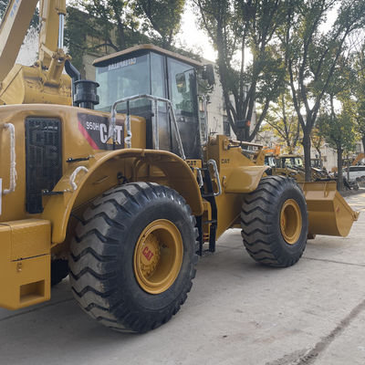 CAT966H เครื่องบรรทุกแคร์เปิลเลอร์มือสองขนาด 4.2m sup3 ความจุถังมาตรฐานสําหรับการใช้งานต่าง ๆ