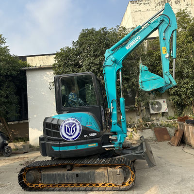 เครื่องขุด SK55 มือสอง ญี่ปุ่น Kobelco SK55 SK60 SK75 SK140 เครื่องขุด Crawler ในคุณภาพสูง