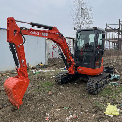 เครื่องขุด U35 มือสอง ญี่ปุ่น Kubota U35 U40 KX155 KX165 KX183 เครื่องขุด Crawler ในคุณภาพสูง
