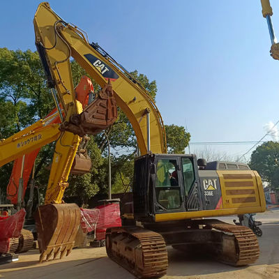 11.17m*3.19m*3.17m เครื่องขุดหิน Caterpillar ขนาดใหญ่ ความสบายดี รับประกัน
