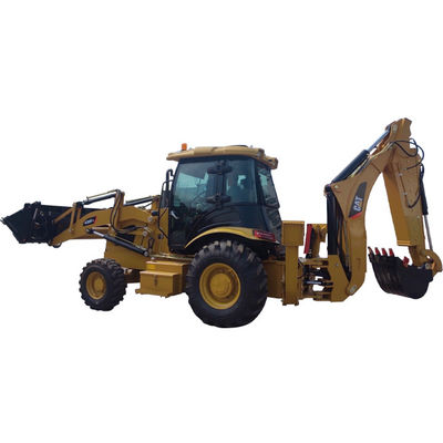 อุปกรณ์ขุดที่ใช้แล้ว เครื่องบรรทุกถังหิน Caterpillar Backhoe พร้อมการนําทางทางเทคนิคไกลตลอดชีวิต