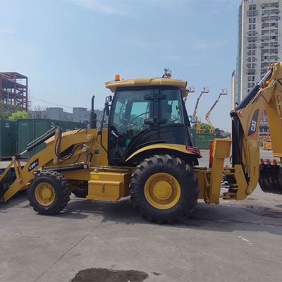 อุปกรณ์ขุดที่ใช้แล้ว เครื่องบรรทุกถังหิน Caterpillar Backhoe พร้อมการนําทางทางเทคนิคไกลตลอดชีวิต