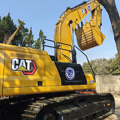 เครื่องขุดหิน Caterpillar ที่ใช้มานาน 2023 ความยาว*ความกว้าง*ความสูง 11.17m*3.19m*3.17m สําหรับธุรกิจของคุณ