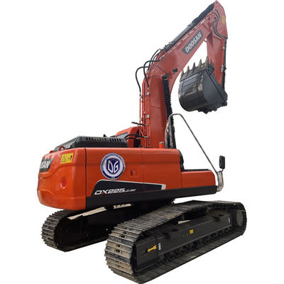 Track Moving Type Doosan DX225 Excavator ผลงานที่ดีและมีความน่าเชื่อถือสําหรับโครงการก่อสร้างของคุณ