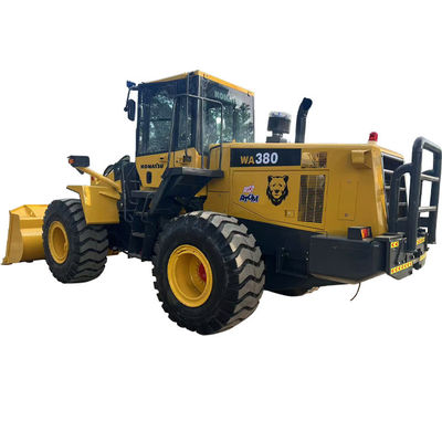 โคมาตซู WA380 โลเดอร์ล้อชั้นนําและสําหรับแบรนด์การส่งออก 7.97m*2.78m*3.38m ความยาว*ความกว้าง*ความสูง