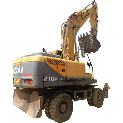 1.34m3 ความจุล้อ Excavator Hyundai การเลือกที่ดีที่สุดสําหรับโครงการของคุณ