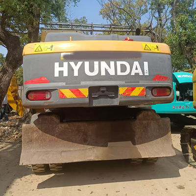 1.34m3 ความจุล้อ Excavator Hyundai การเลือกที่ดีที่สุดสําหรับโครงการของคุณ