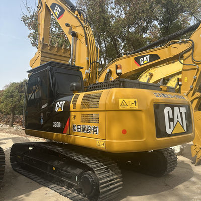 11.15m*3.19m*3.34m เครื่องขุด Caterpillar มือสอง พร้อมการสนับสนุนทางไกลตลอดชีวิต
