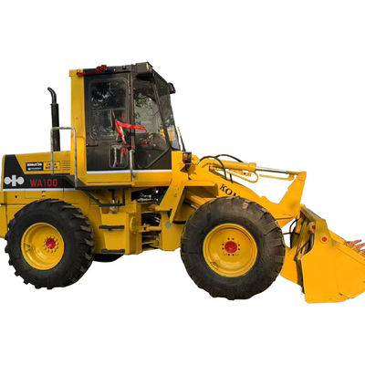 Grader Loader Komatsu WA100 อุปกรณ์ที่ดีที่สุดสําหรับโครงการก่อสร้างของคุณ