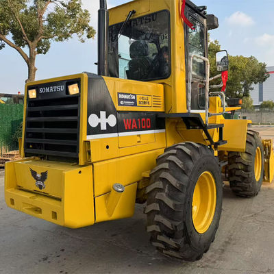 Grader Loader Komatsu WA100 อุปกรณ์ที่ดีที่สุดสําหรับโครงการก่อสร้างของคุณ