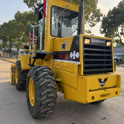 Grader Loader Komatsu WA100 อุปกรณ์ที่ดีที่สุดสําหรับโครงการก่อสร้างของคุณ
