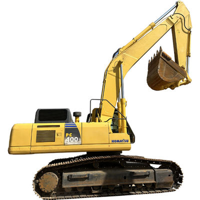2.4m3 ความจุถัง Komatsu pc400 excavator สําหรับธุรกิจก่อสร้างของคุณ