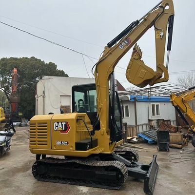 เครื่องขุด Caterpillar ที่ใช้แล้ว ความเร็วและความสามารถในการเคลื่อนไหว 5.6 กม./ชม.