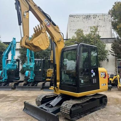 เครื่องขุด Caterpillar ที่ใช้แล้ว ความเร็วและความสามารถในการเคลื่อนไหว 5.6 กม./ชม.