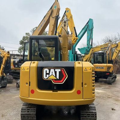 เครื่องขุด Caterpillar ที่ใช้แล้ว ความเร็วและความสามารถในการเคลื่อนไหว 5.6 กม./ชม.