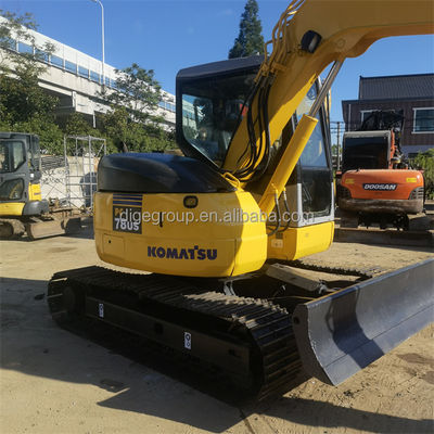 Used Komatsu PC78US Mini Excavator 7.8TON Japan Origin