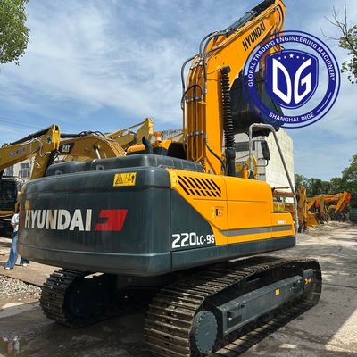 เครื่องขุด Hyundai 220LC-9S มือสอง เครื่องขุดหนัก 22 ตัน สภาพทํางานดีเยี่ยม