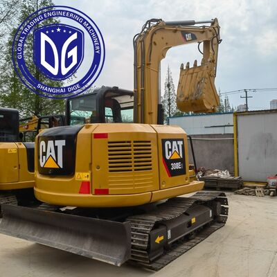 รถขุดตีนตะขาบ Caterpillar 308E มือสองในสภาพการทำงานที่ดี