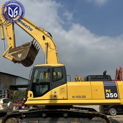 รถขุด Komatsu PC350-7 มือสองจากญี่ปุ่น รถขุดไฮดรอลิก 35 ตัน รถขุดมือสองมีในสต็อก