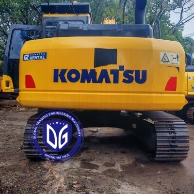 รถขุด Komatsu PC130 มือสองจากญี่ปุ่น รถขุดไฮดรอลิก น้ำหนัก 13 ตัน พร้อมบุ้งกี๋ขนาด 0.5 ลบ.ม.