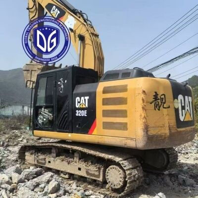 รถขุด CAT320E ของญี่ปุ่น รถขุดไฮดรอลิกกำลังสูง 20 ตัน รถขุดหนักประหยัดน้ำมัน รถขุดมือสองขายดี