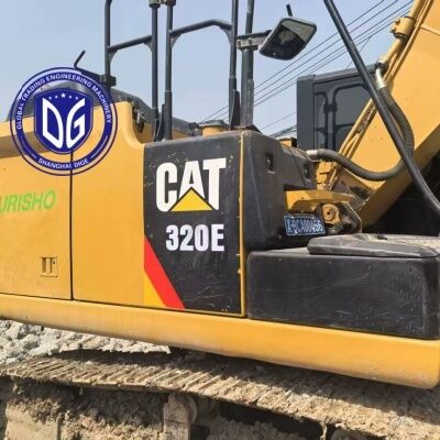 รถขุด CAT320E ของญี่ปุ่น รถขุดไฮดรอลิกกำลังสูง 20 ตัน รถขุดหนักประหยัดน้ำมัน รถขุดมือสองขายดี