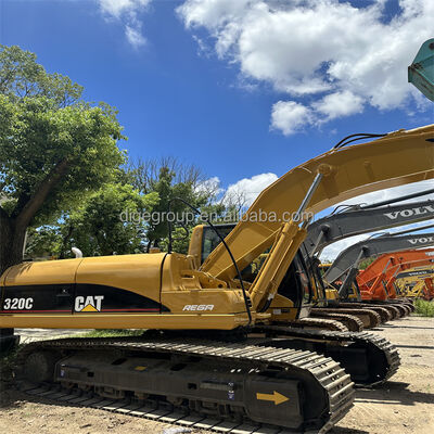 รถขุด Caterpillar 320C ขนาด 20 ตัน มือสอง พร้อมส่ง ราคาดีที่สุด รถขุดที่แข็งแกร่ง ทนทาน ทรงพลัง พร้อมขาย