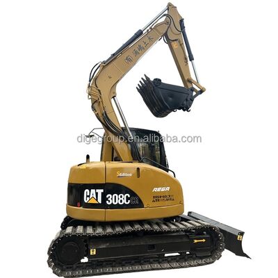 รถขุด Caterpillar 308C ขนาด 8 ตัน มือสอง พร้อมจำหน่าย ราคาถูก ขายดี สภาพดี รถขุดทรงพลังมือสองสำหรับขาย