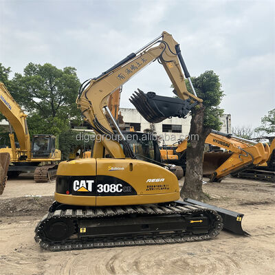 รถขุด Caterpillar 308C ขนาด 8 ตัน มือสอง พร้อมจำหน่าย ราคาถูก ขายดี สภาพดี รถขุดทรงพลังมือสองสำหรับขาย