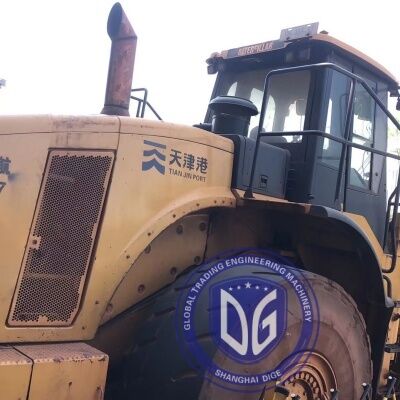 รถตักล้อยาง Caterpillar 6.5 ตันของญี่ปุ่น CAT980H รถตักล้อยางคุณภาพสูงในสต็อก