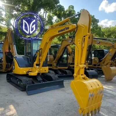 มือสองญี่ปุ่น Komatsu PC40 Mini Excavator 4 ตัน เครื่องขุดไฮดรอลิกขนาดเล็ก เวลาทํางานต่ํา