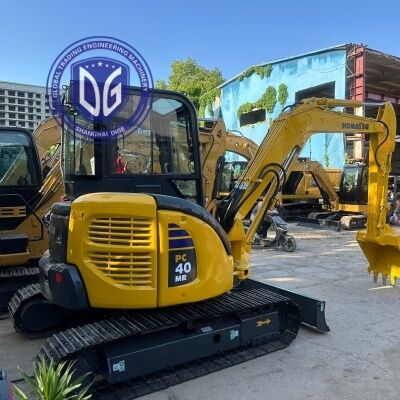 มือสองญี่ปุ่น Komatsu PC40 Mini Excavator 4 ตัน เครื่องขุดไฮดรอลิกขนาดเล็ก เวลาทํางานต่ํา