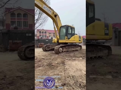ผลงานที่น่าเชื่อถือ USED PC220-7 excavator with Enhanced grip and traction