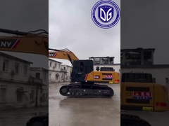 ใช้ Sy215 21.5 ตัน Excavator ด้วยเครื่องใช้น้ํามันต่ํา