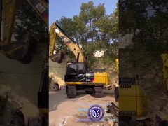 320D2 เครื่องขุดหิน Caterpillar 20 ตัน ที่ใช้แล้ว มีความสามารถในการรับน้ําหนักสูงกว่า