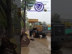 LG936 SDLG Loader มือสอง 11t มือสอง Hydraulic Loader การเลือกโหมดการทํางานระดับสูง