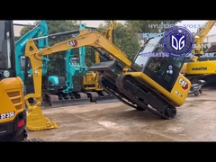 3500 กิโลกรัม ใช้ Caterpillar Excavator Crawler Excavator Hydraulic Excavator เครื่องขุดน้ํา