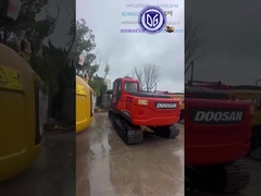 ที่มาเกาหลี DX150 เครื่องขุด Doosan มือสอง DX150 เครื่องขุดมือสอง Doosan Excavator DX140